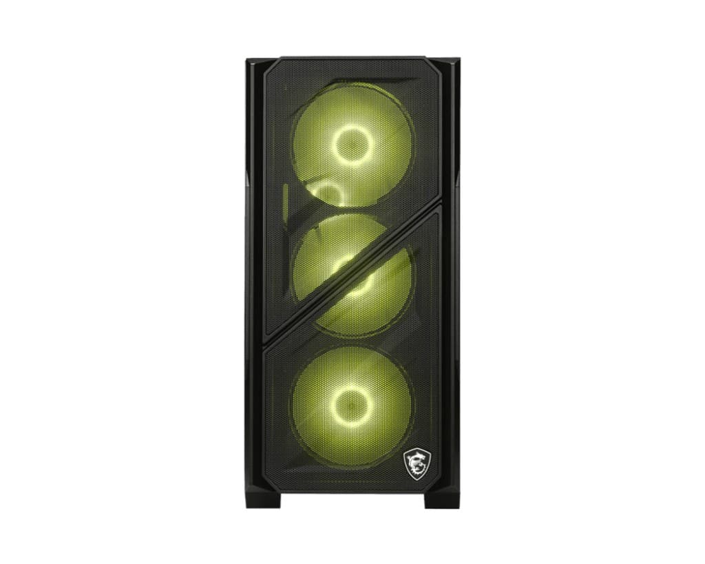 MSI MAG FORGE M110R AIRFLOW ARGB Mini Tower PC Case - Black - Image 3