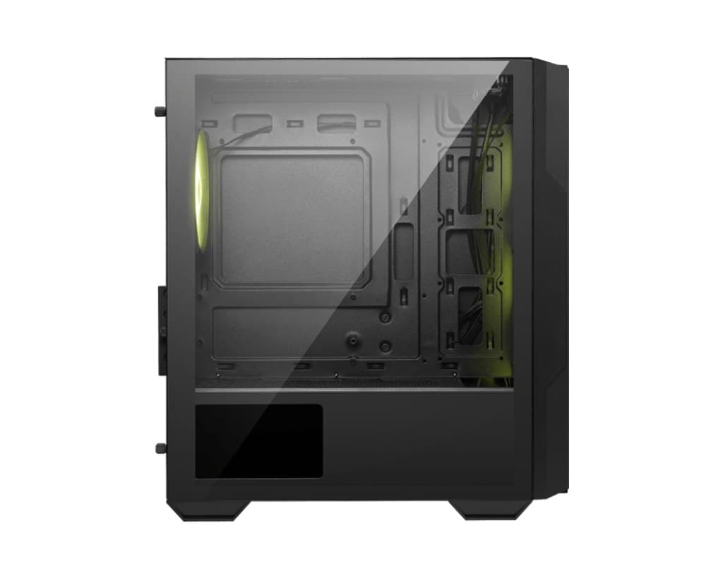 MSI MAG FORGE M110R AIRFLOW ARGB Mini Tower PC Case - Black - Image 4