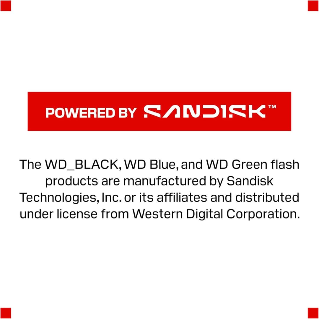 WD_BLACK SN850X 1TB PCIe Gen4 NVMe M.2 Gaming SSD Up to 7,300MB/s Read Speed (Powered by SanDisk) - Image 3