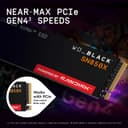 WD_BLACK SN850X 1TB PCIe Gen4 NVMe M.2 Gaming SSD Up to 7,300MB/s Read Speed (Powered by SanDisk) thumbnail 8