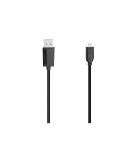 Hama Mini-USB Cable, Mini-B8 connector, USB 2.0, 480 Mbit/s, 1.50 m - Image 1