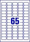 Avery L7651-100 Mini Address Labels 100 sheets - 65 Labels per Sheet