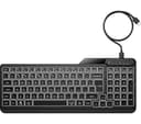 HP 400 Backlit Wired Keyboard Black thumbnail 1