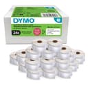 DYMO Authentic LabelWriter Return Address Labels | 25 mm x 54 mm | Self-Adhesive | 24 Rolls of 500 Easy-Peel Labels (12,000 Count) | for LabelWriter Label Makers | Made in Europe thumbnail 2