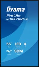 iiyama ProLite LH5575UHS-B2AG Signage Display Digital signage flat panel 138.7 cm (54.6") LCD Wi-Fi 500 cd/m² 4K Ultra HD Black Built-in processor Android 11 24/7 thumbnail 4