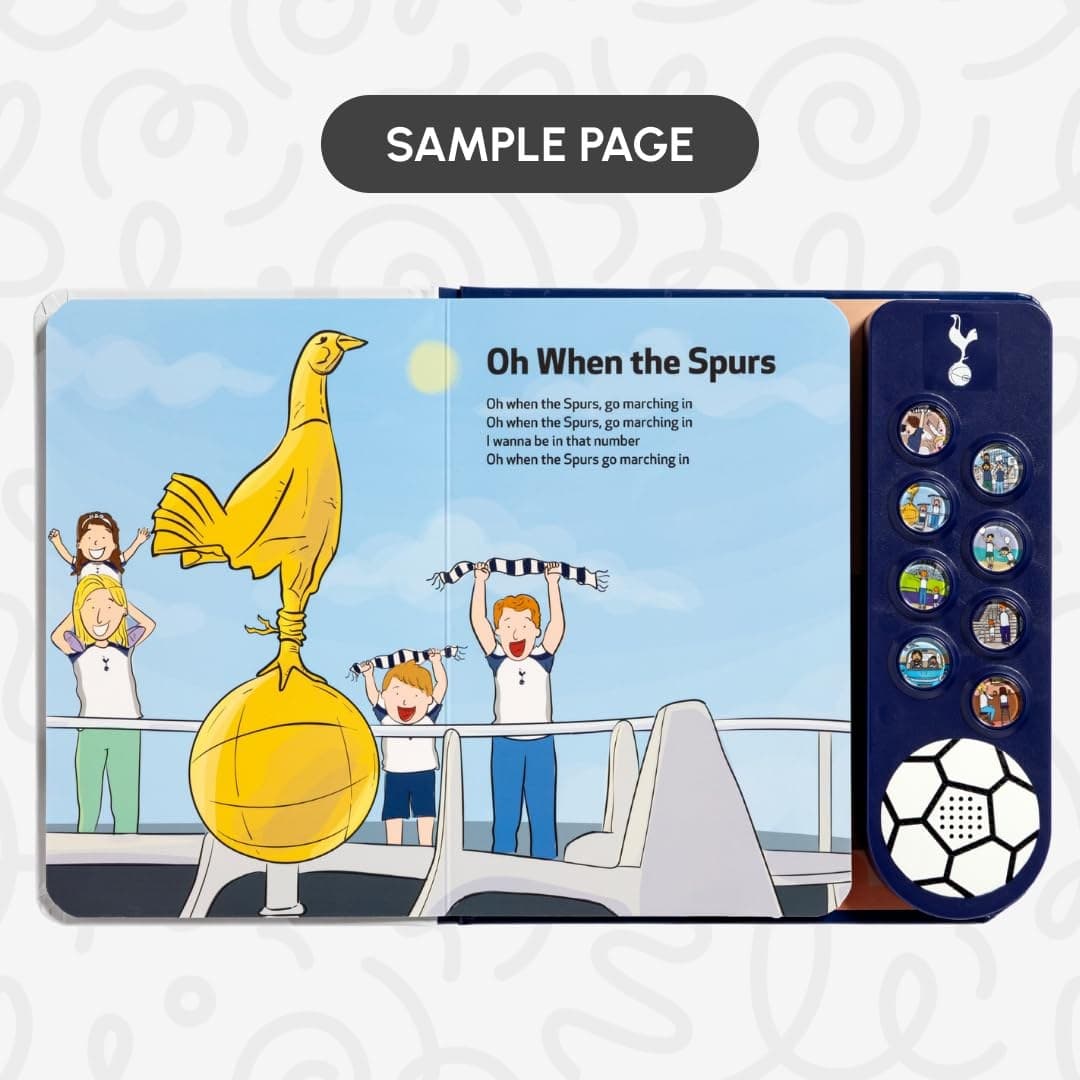 Tottenham Hotspur Spurs Fan Chants Sound Book - 8 Chants - Image 3