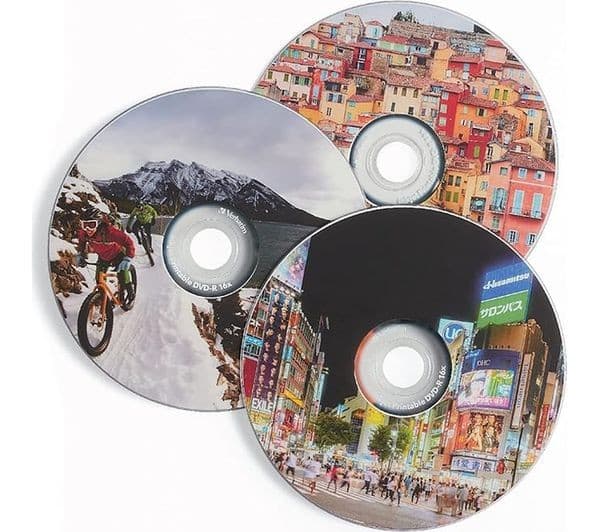 VERBATIM Azo 16x Speed DVD-R Blank DVDs - Printable, Pack of 25 - Image 4