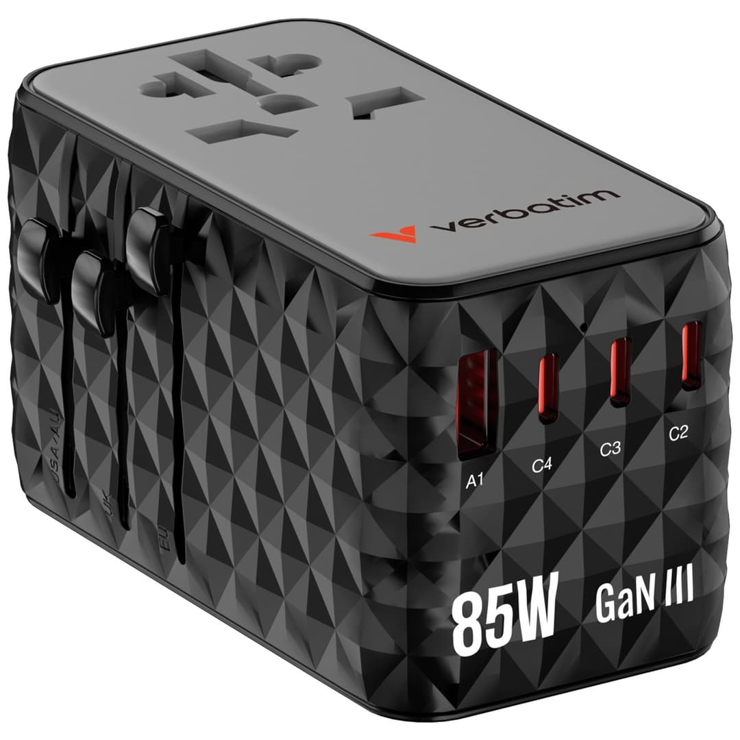 Verbatim Charge 'n' Travel Diamond 85W Retractable Cable CNT-02 - Image 3