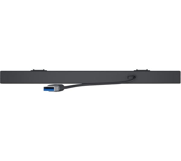 Dell SB521A Slim Soundbar 2.0 USB 3.6W for Dell Monitors - Black - Image 1