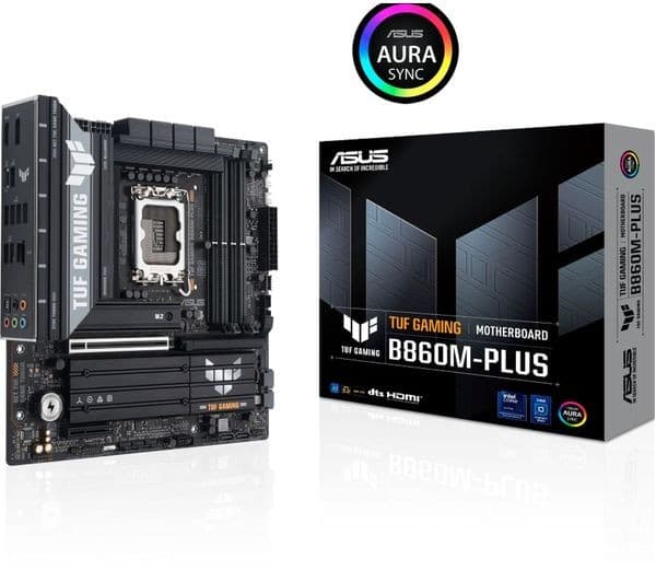 ASUS TUF Gaming B860M-PLUS Intel B860 LGA1851 DDR5 Micro-ATX Motherboard - Image 4