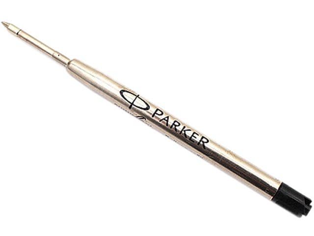 Parker® Ballpoint Pen Refill, Fine Point, 0.7 mm, Black - Image 5
