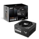 ASUS TUF Gaming 1200W Gold 80 PLUS Gold Fully Modular 20+4 pin ATX Power Supply Unit - Black - 90YE00S0-B0NA00 thumbnail 1
