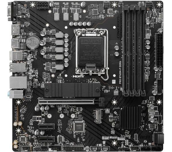MSI PRO B760M-P Micro-ATX Motherboard Intel 14th 13th 12th Gen LGA 1700 DDR5