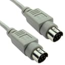 Cables Direct 2m PS/2 Cable in Grey thumbnail 1