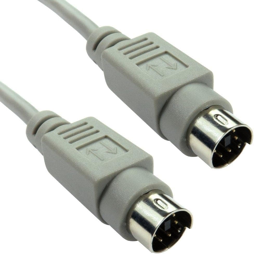 Cables Direct 2m PS/2 Cable in Grey