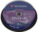 VERBATIM 16x Speed DVD+R Blank DVDs - Pack of 10 thumbnail 1
