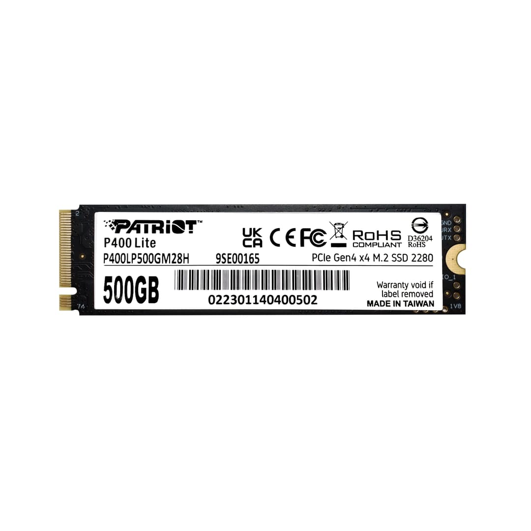 Patriot Memory P400 Lite 500 GB M.2 2280 PCI Express 4.0 NVMe SSD - Image 5