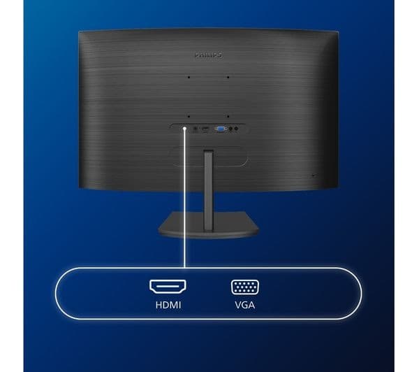 Philips 271E1SCA 27" Full HD Monitor Black - Image 3