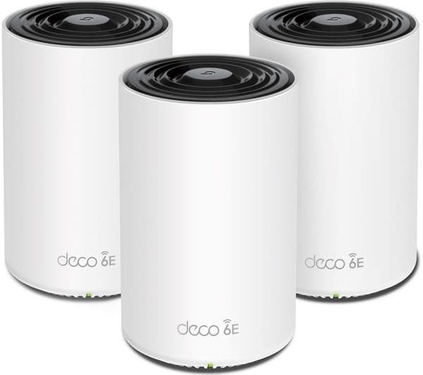TP-Link Deco XE75 AXE5400 Tri-Band Wi-Fi 6E Whole Home Mesh System - Triple Pack