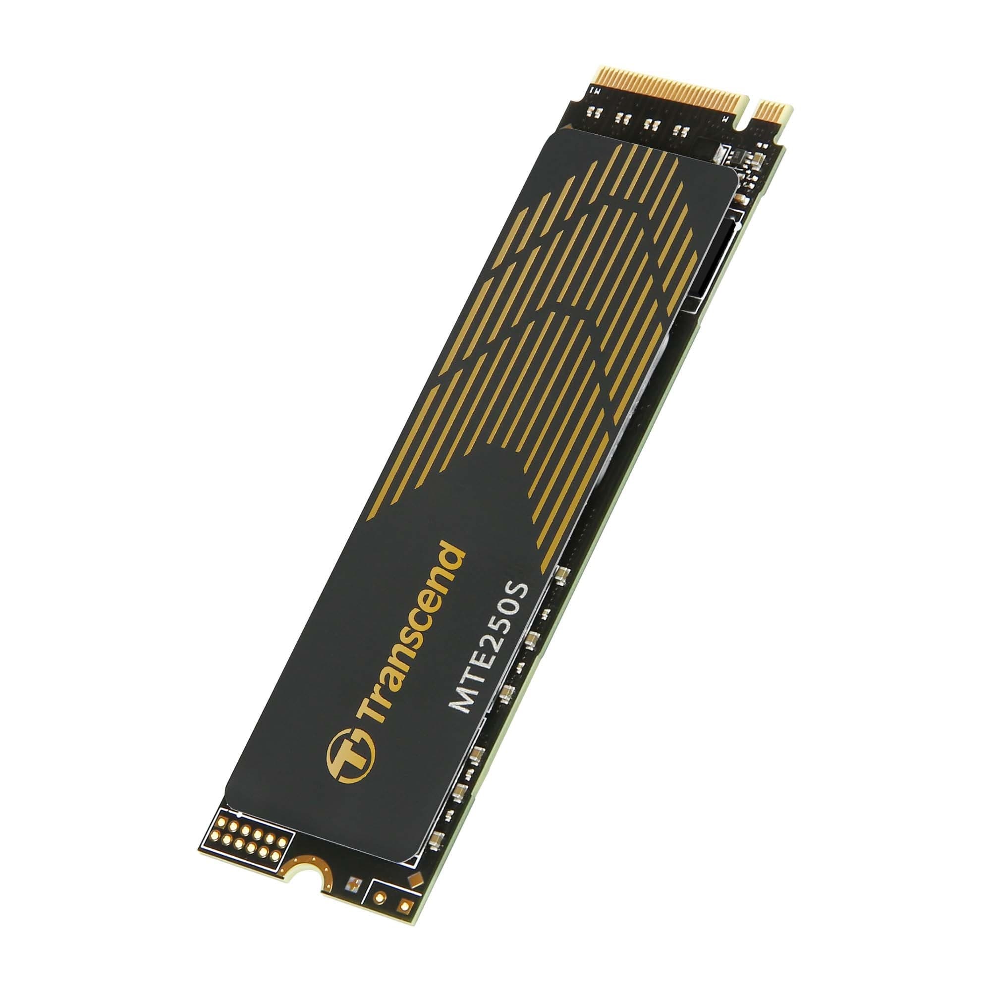 4TB Transcend MTE250S PCIe Gen 4 x4 M.2 2280 250S NVMe Internal SSD With DRAM Cache and Graphene Heatsink