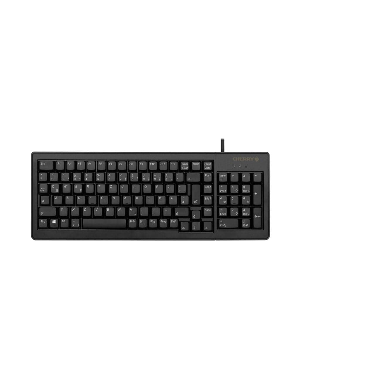 CHERRY G84-5200 XS Compact Keyboard with Numpad - Black
