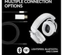 Logitech PRO X 2 LIGHTSPEED Wireless Gaming Headset - White thumbnail 6