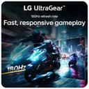 LG UltraGear 32G600A-B 31.5" Quad HD VA 180Hz 1ms AMD FreeSync HDR10 Curved Gaming Monitor thumbnail 4