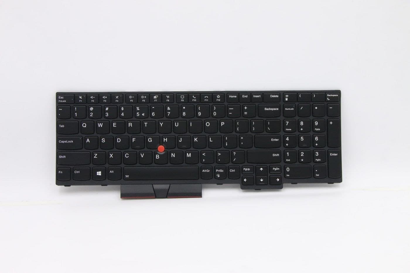 Lenovo ThinkPad P15s Gen 1 (20T4, 20T5) Backlit Keyboard with Numeric Keypad Black Euro English - 5N20V78024 (CMNM-CS20,BK-BL,CHY,EURO ENG)