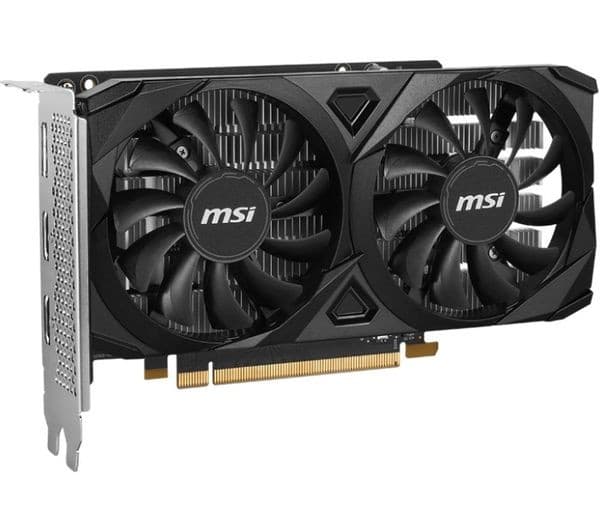 MSI GeForce RTX 3050 6 GB VENTUS 2X E OC Graphics Card - Black - Image 2