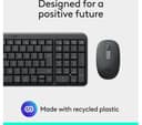 Logitech MK250 Wireless Keyboard & Mouse Set Graphite thumbnail 3