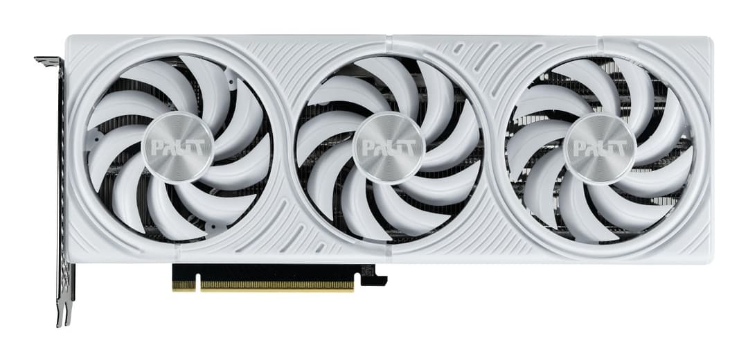 Palit NVIDIA GeForce RTX 5070 White OC 12 GB GDDR7 Graphics Card - Image 1