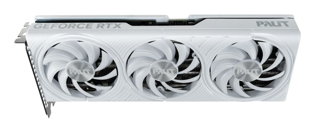 Palit NVIDIA GeForce RTX 5070 White OC 12 GB GDDR7 Graphics Card - Image 4