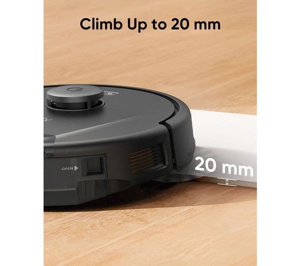 eufy RoboVac L60 Hybrid Robot Vacuum Cleaner & Mop 5000 Pa (T2268V11) - Black - Image 6