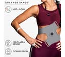 SHARPER IMAGE Hot & Cold Compression Wrap - Grey thumbnail 3