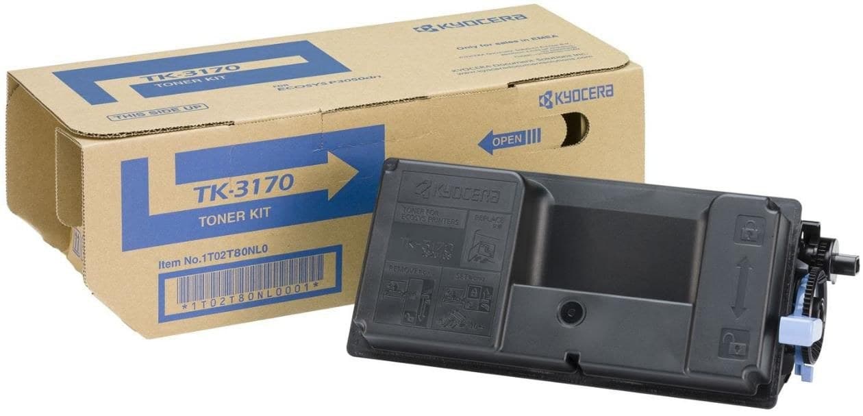 Kyocera TK-3170 Black Toner Cartridge (15,500 Pages) 1 pc(s)