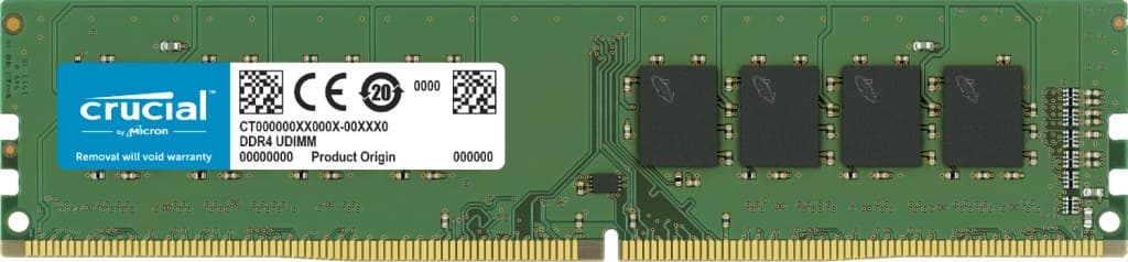 Crucial CT8G4DFRA32AT memory module 8 GB 1 x 8 GB DDR4 3200 MHz CL22 288-pin DIMM