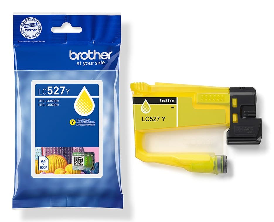 Brother Genuine LC527Y Ink Cartridge - Yellow - Image 3