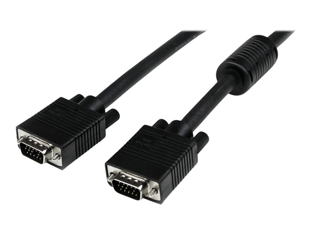 StarTech MXTMMHQ2M Coax High Resolution Monitor VGA Cable 2m HD15 M/M Black - Image 1