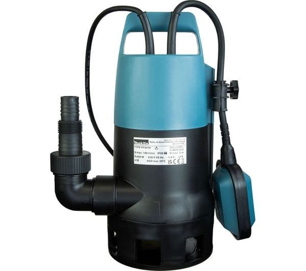 MAKITA PF0410 Corded Submersible Dirty Water Drainage Pump 400W 140 L/min 240V - Image 2