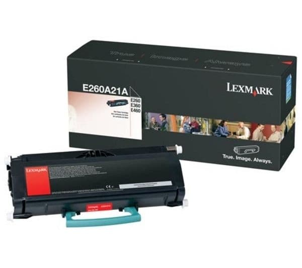 LEXMARK E260, E360, E460 Black Toner Cartridge Return Programme