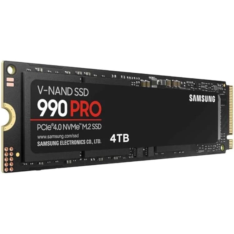 Samsung 990 PRO PCIe 4.0 NVMe M.2 2280 Internal SSD - 4TB