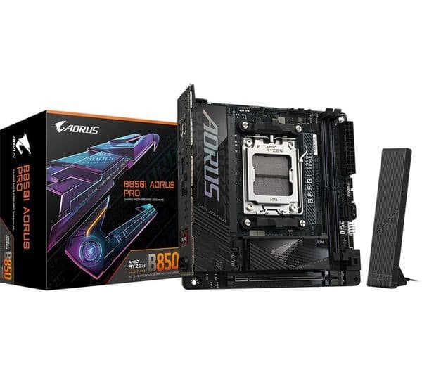 GIGABYTE B850I AORUS PRO AMD B850 AM5 Mini-ITX Motherboard - DDR5, PCIe 5.0, Wi-Fi 7, 2.5GbE - Image 4