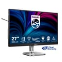 Philips 4000 series 27B2N4500/00 computer monitor 68.6 cm (27") 2560 x 1440 pixels Quad HD LCD Grey thumbnail 4