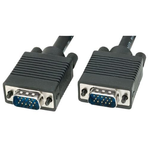 Cables Direct 2m SVGA Cable in Black - Image 1