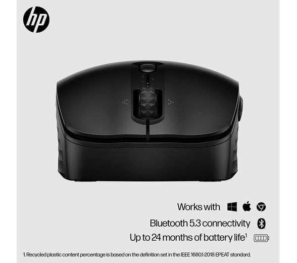 HP 420 Programmable Bluetooth Wireless Optical Mouse Black - Image 2