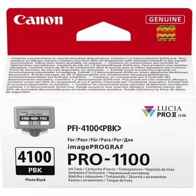 Canon PFI-4100 LUCIA PRO II Ink Cartridge 80ml - Photo Black - Image 2