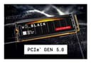 Western Digital Black SN8100 8 TB M.2 2280 PCI Express 5.0 x4 NVMe TLC 3D NAND SSD with Heatsink thumbnail 4