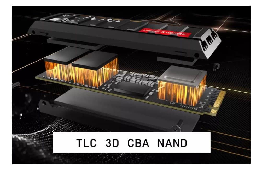 Western Digital Black SN8100 8 TB M.2 2280 PCI Express 5.0 x4 NVMe TLC 3D NAND SSD with Heatsink - Image 6