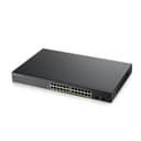 Zyxel GS1900-24HPv2 GS190024HPV2-GB0101F Rack Mountable Smart Managed 24 x Gigabit Ethernet PoE+ RJ45 + 2 x SFP Ports 170W PoE Budget Network Switch thumbnail 3