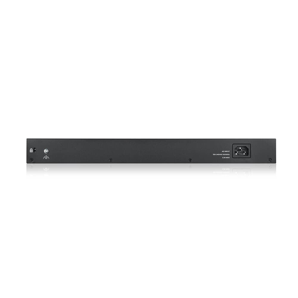 Zyxel GS1900-24HPv2 GS190024HPV2-GB0101F Rack Mountable Smart Managed 24 x Gigabit Ethernet PoE+ RJ45 + 2 x SFP Ports 170W PoE Budget Network Switch - Image 4